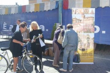 Lo stand dell'Atl