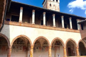 Il chiostro della nostra bella abbazia
