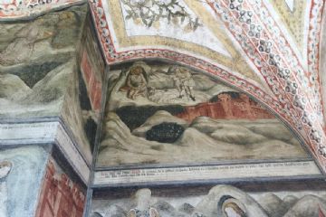 Affreschi vita San Benedetto - chiostro