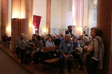 All'interno dell'abbazia