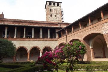 Veduta del chiostro