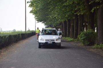 Il viale di accesso alla Madonna della Fontana