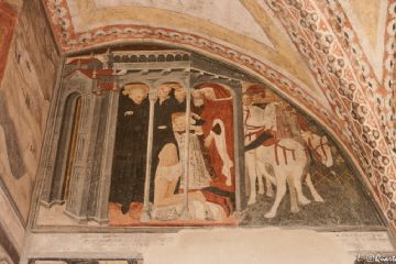 scene di vita di San Benedetto - Affreschi del chiostro