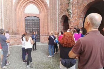 La visita guidata con la dott.ssa Rame