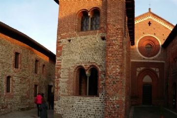 Panoramica della facciata
