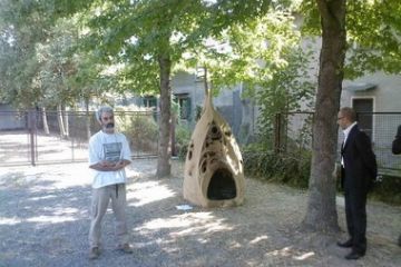 Land Art - la capanna d'argilla di Crippa