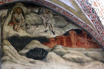 Affreschi del chiostro (part.)
