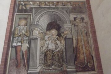 La madonna in trono 