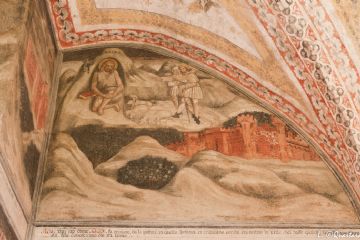Scene di vita di San Benedetto - Affreschi del chiostro